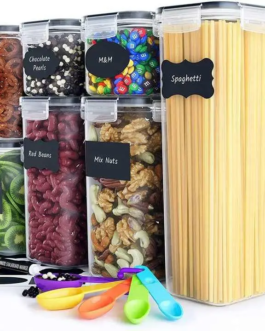 Ensemble Récipients de Rangement pour Céréales 7- Idéal pour Cuisine